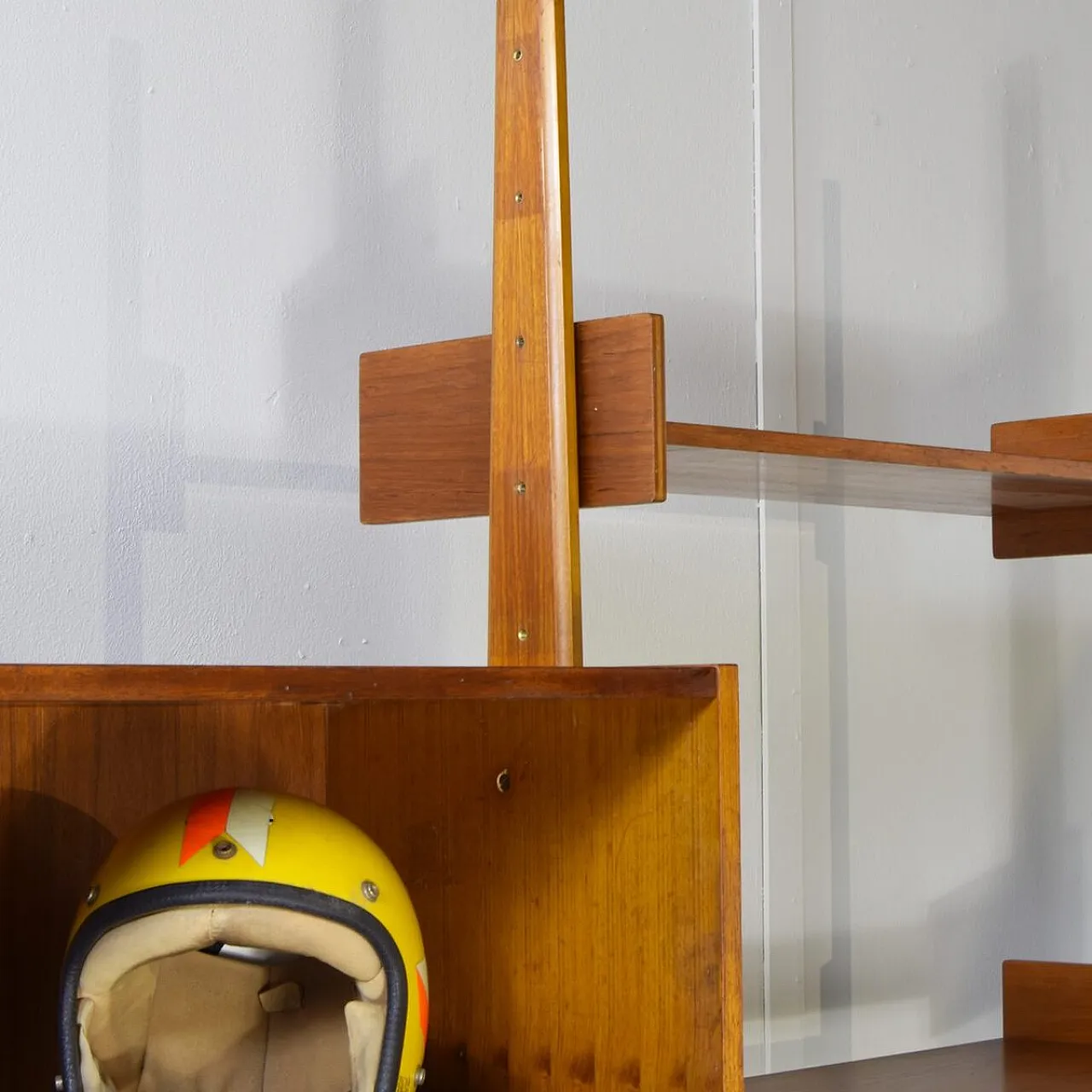 Teak bookcase, 1960s 11