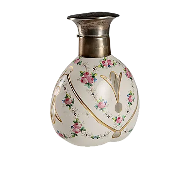 Molten glass perfume bottle, 20th century