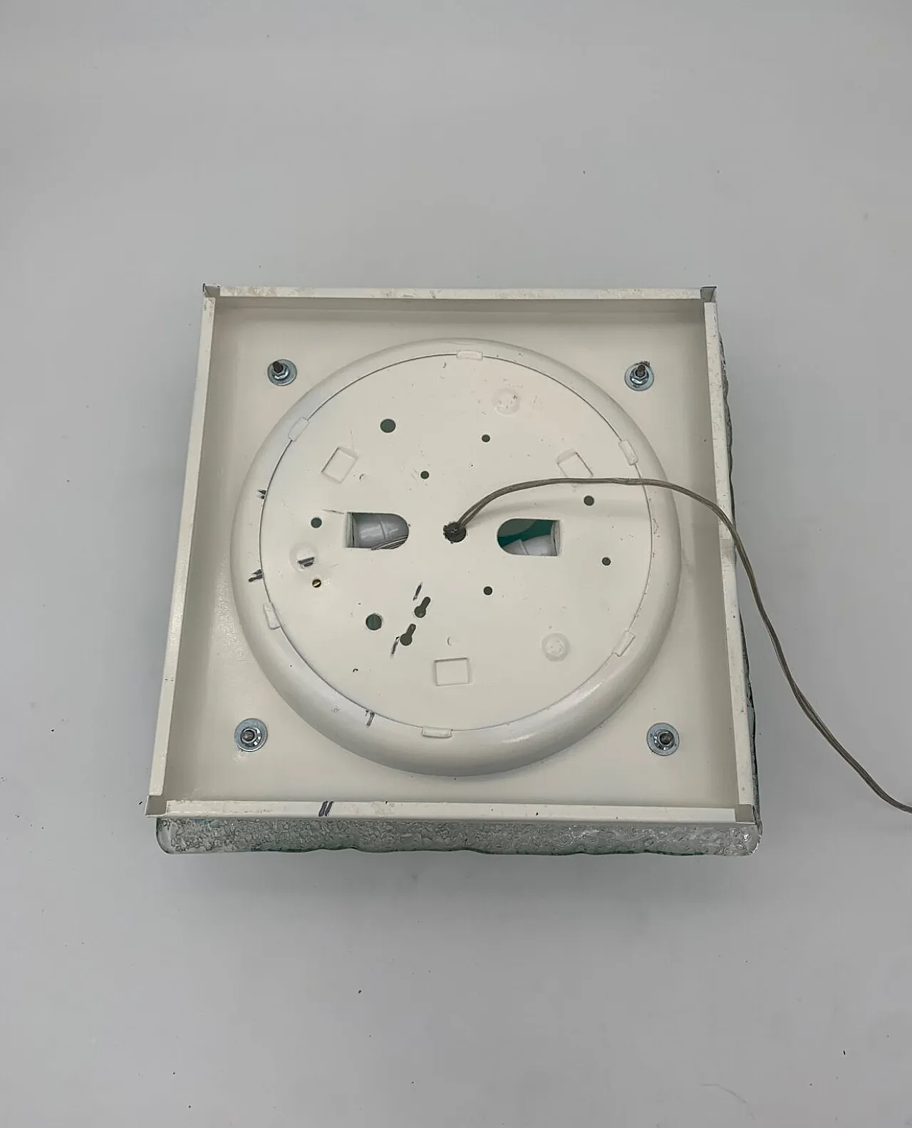 Murano glass wall light attributed to Mazzega, 1970s 5