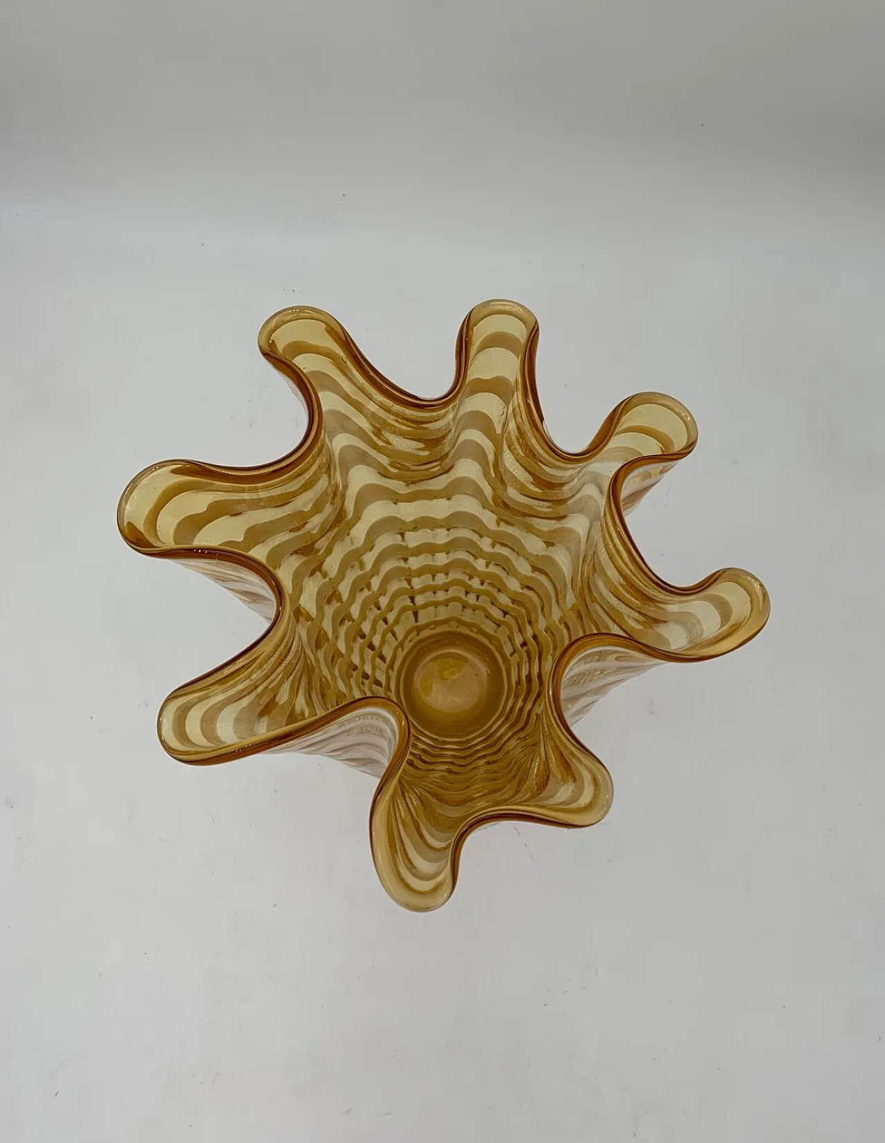 Murano glass vase attributed to Seguso, 1960s 3