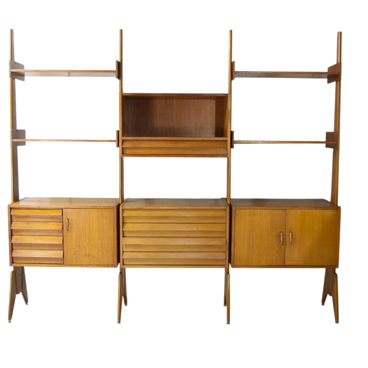 Teak bookcase, 1960s 12