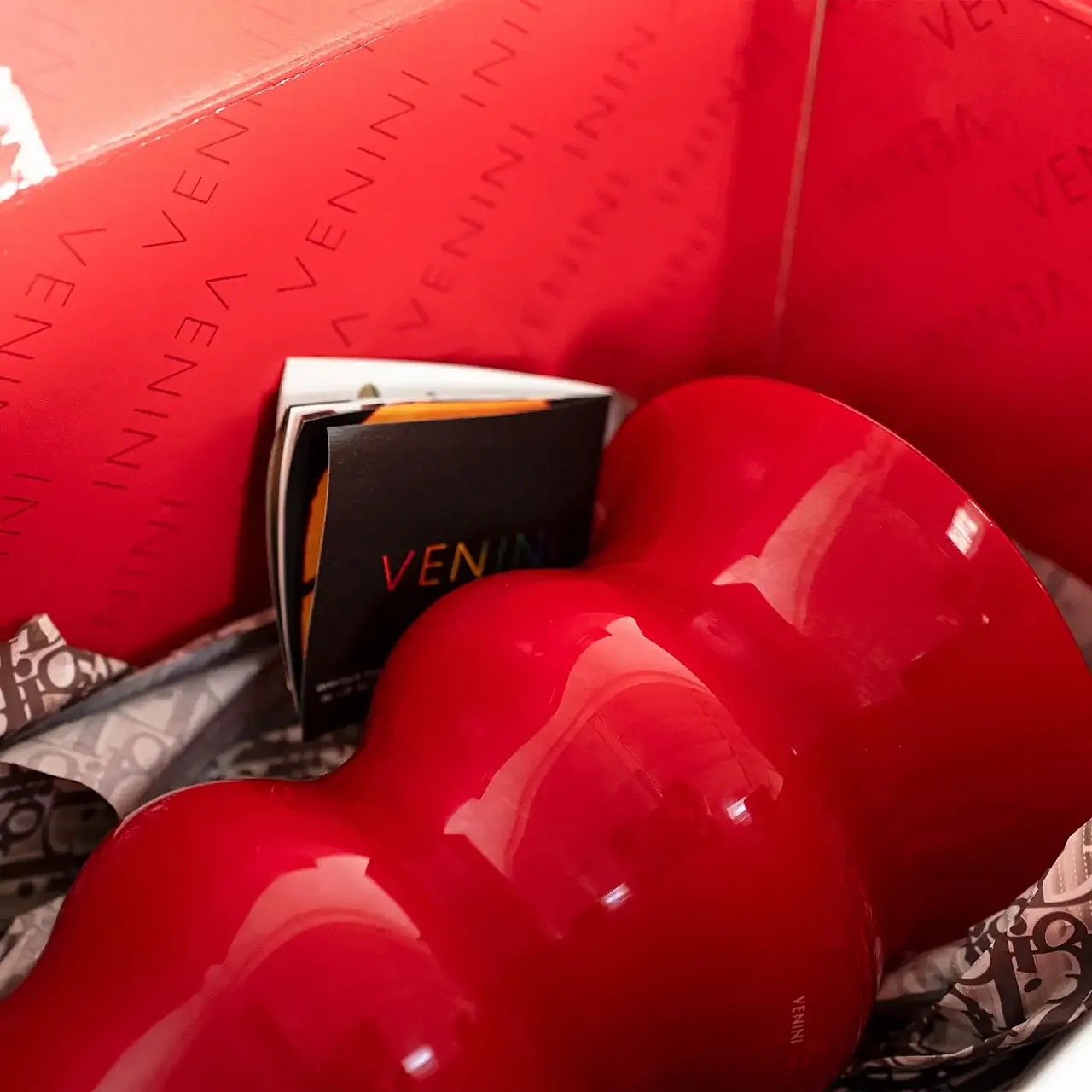 Murano glass vase by Venini, 2000s 6