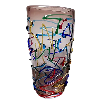 Murano glass vase by Enrico Camozzo, early 1900s