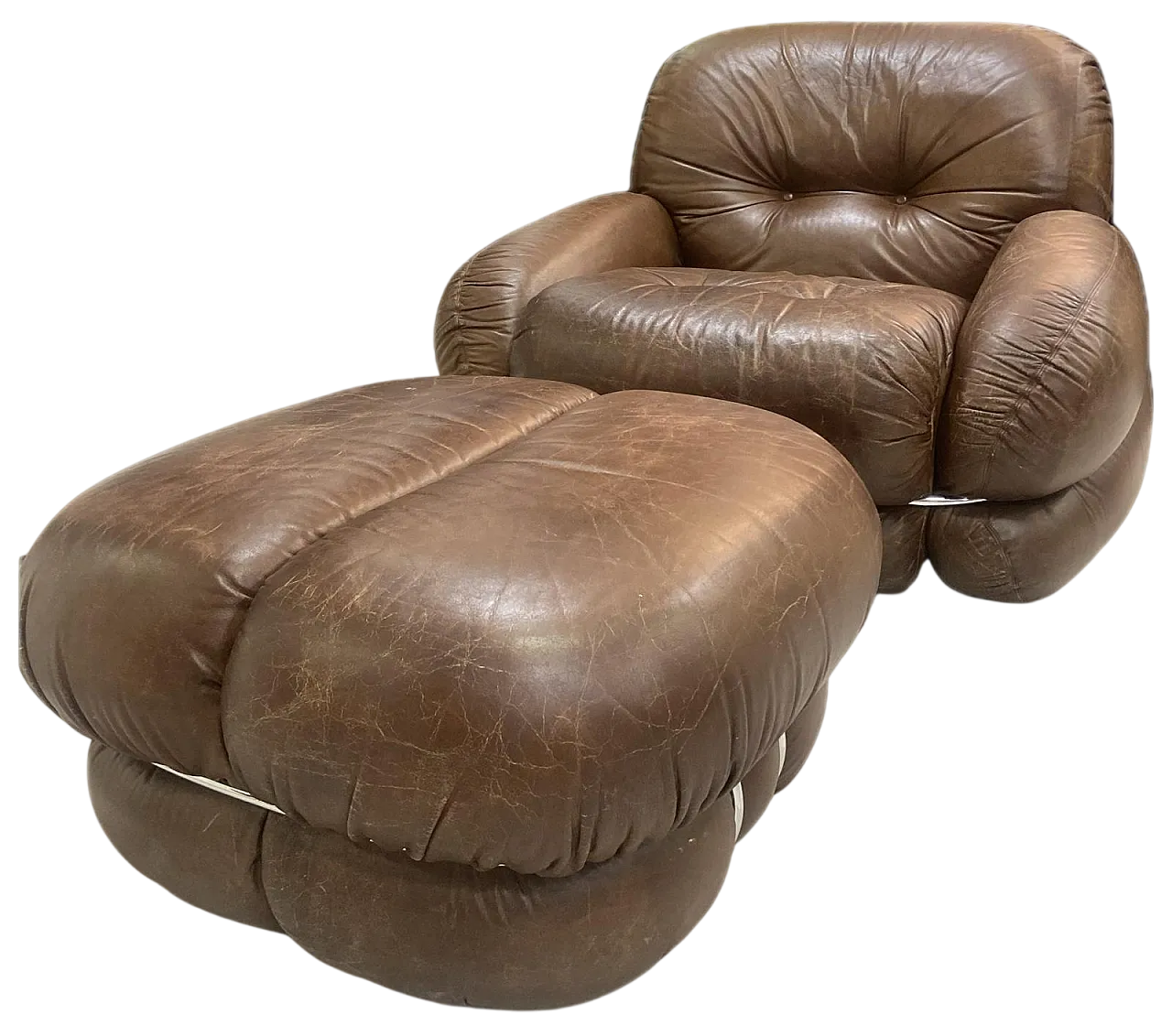 Poltrona Okay by Adriano Piazzesi, anni '70 8