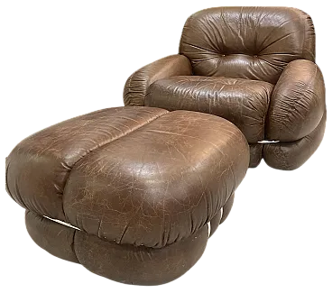 Poltrona Okay by Adriano Piazzesi, anni '70