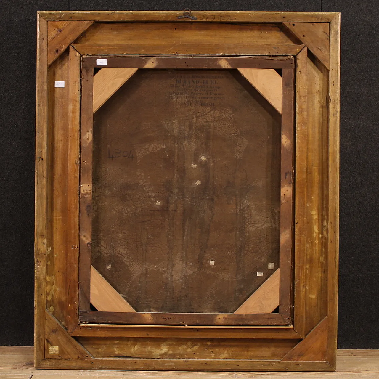 French painting, Hagar and Ishmael, 19th century 8