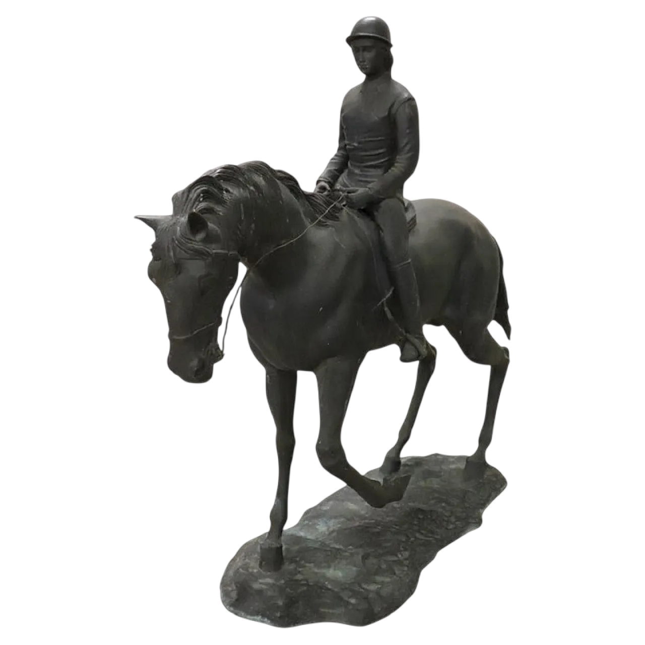 Bronze jockey, early 1900s 16