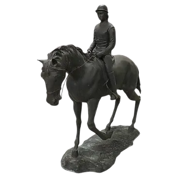 Fantino in bronzo, inizi '900