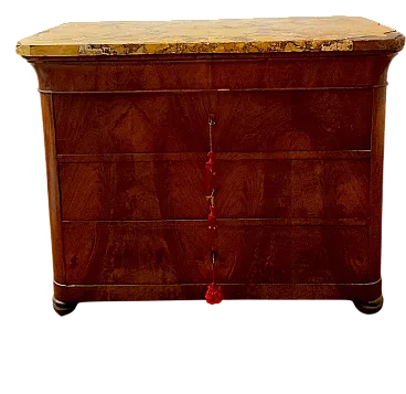 Louis Philippe chest of drawers, 19th century