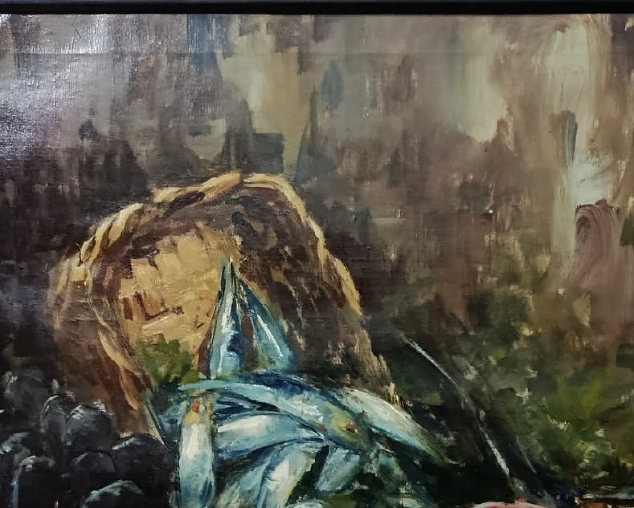 Natura morta con pesci, primi ‘900 5