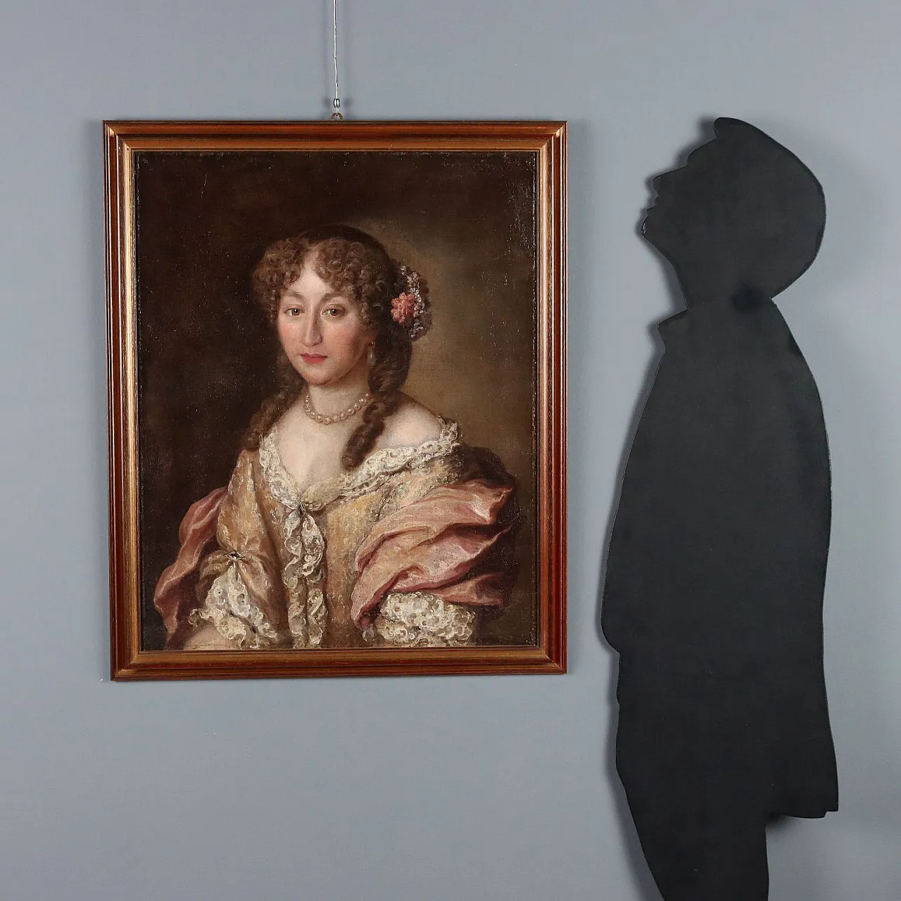 Oil painting on canvas, 19th century 2