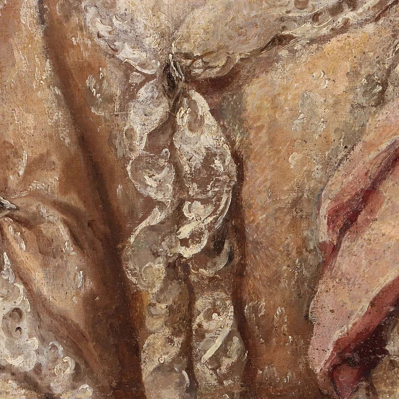 Oil painting on canvas, 19th century 4