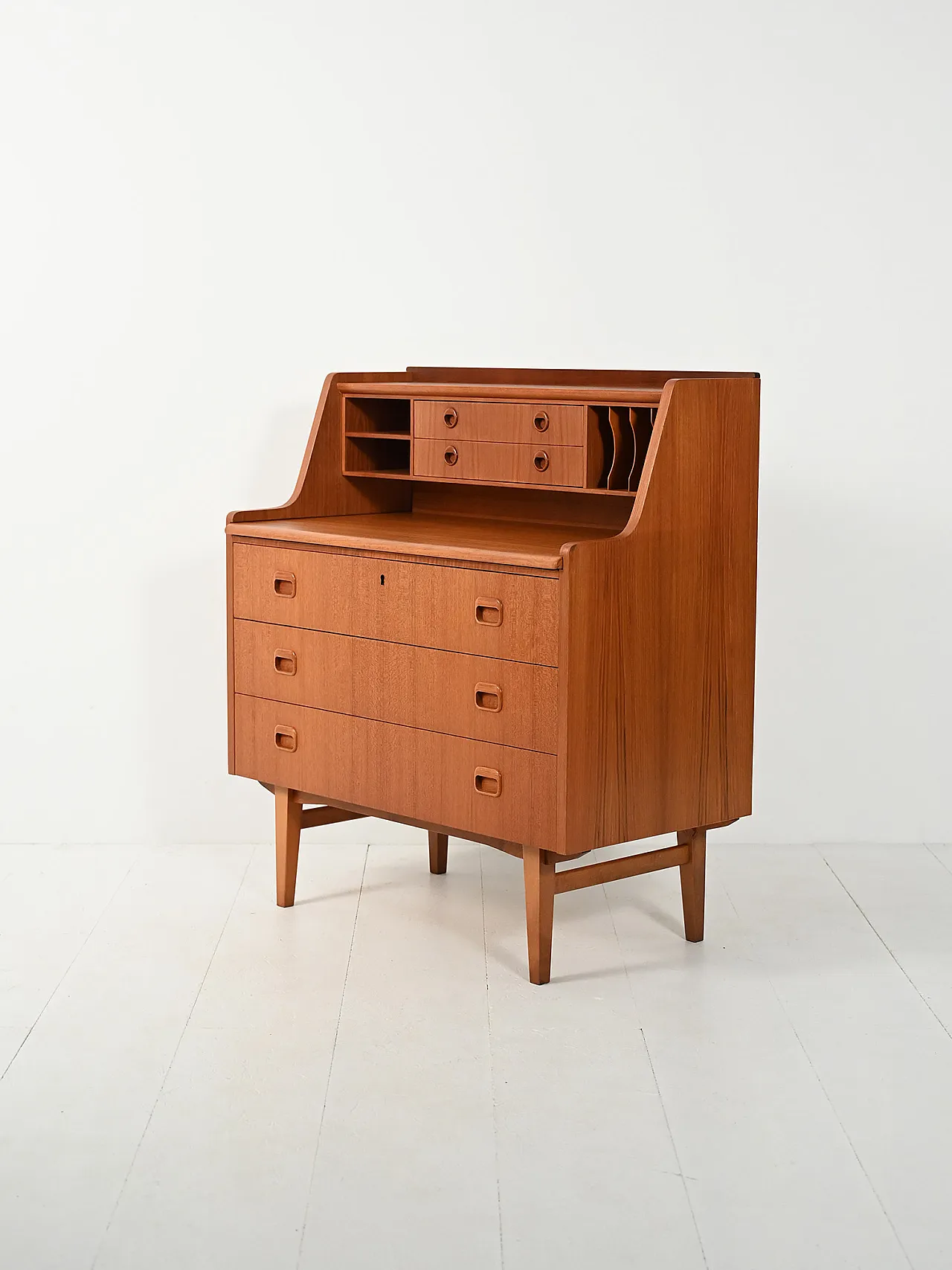 1960s Scandinavian secretary with extractable top 5