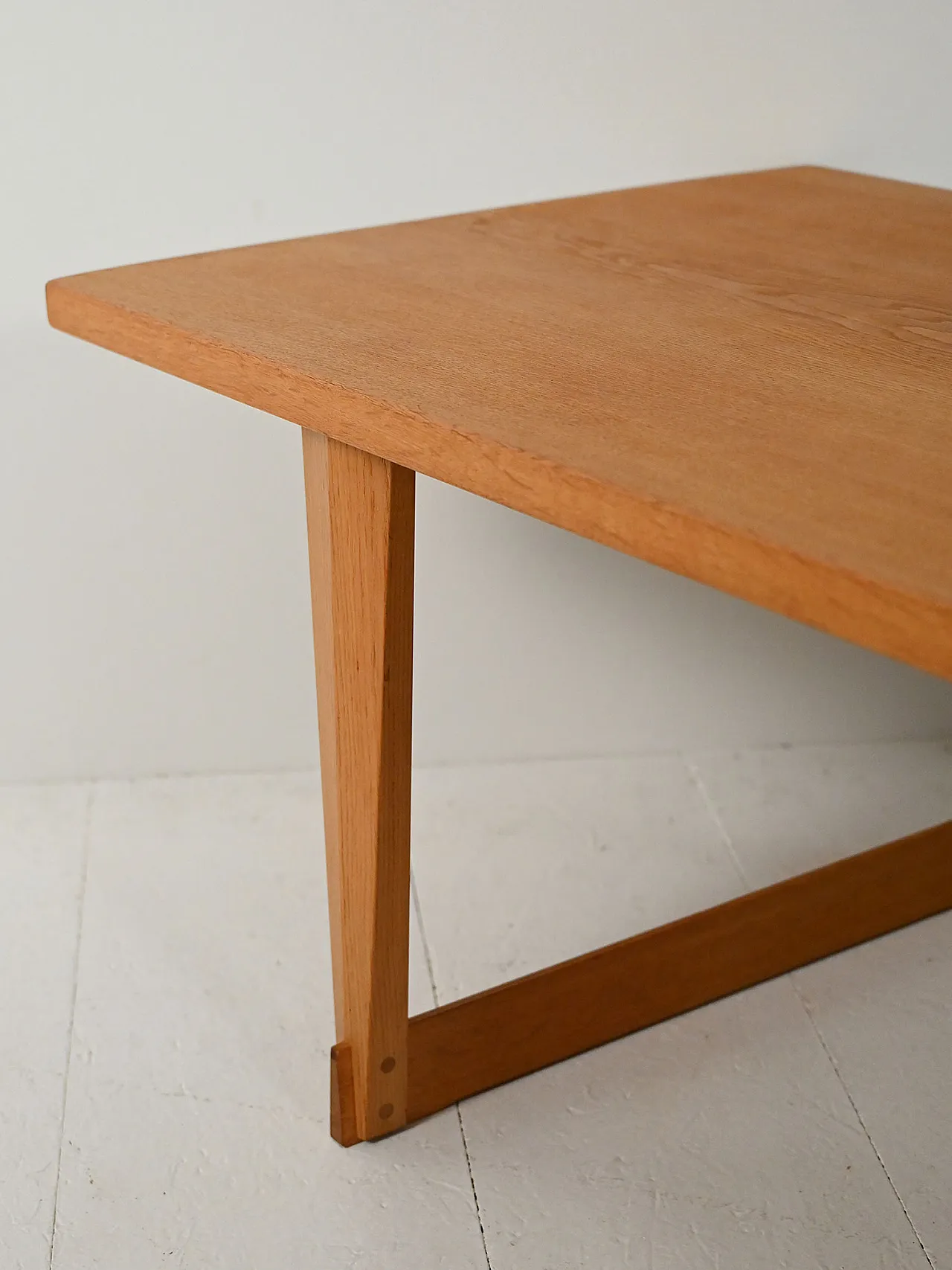 Coffee Table in rovere di Svante Skogh, anni 60 6