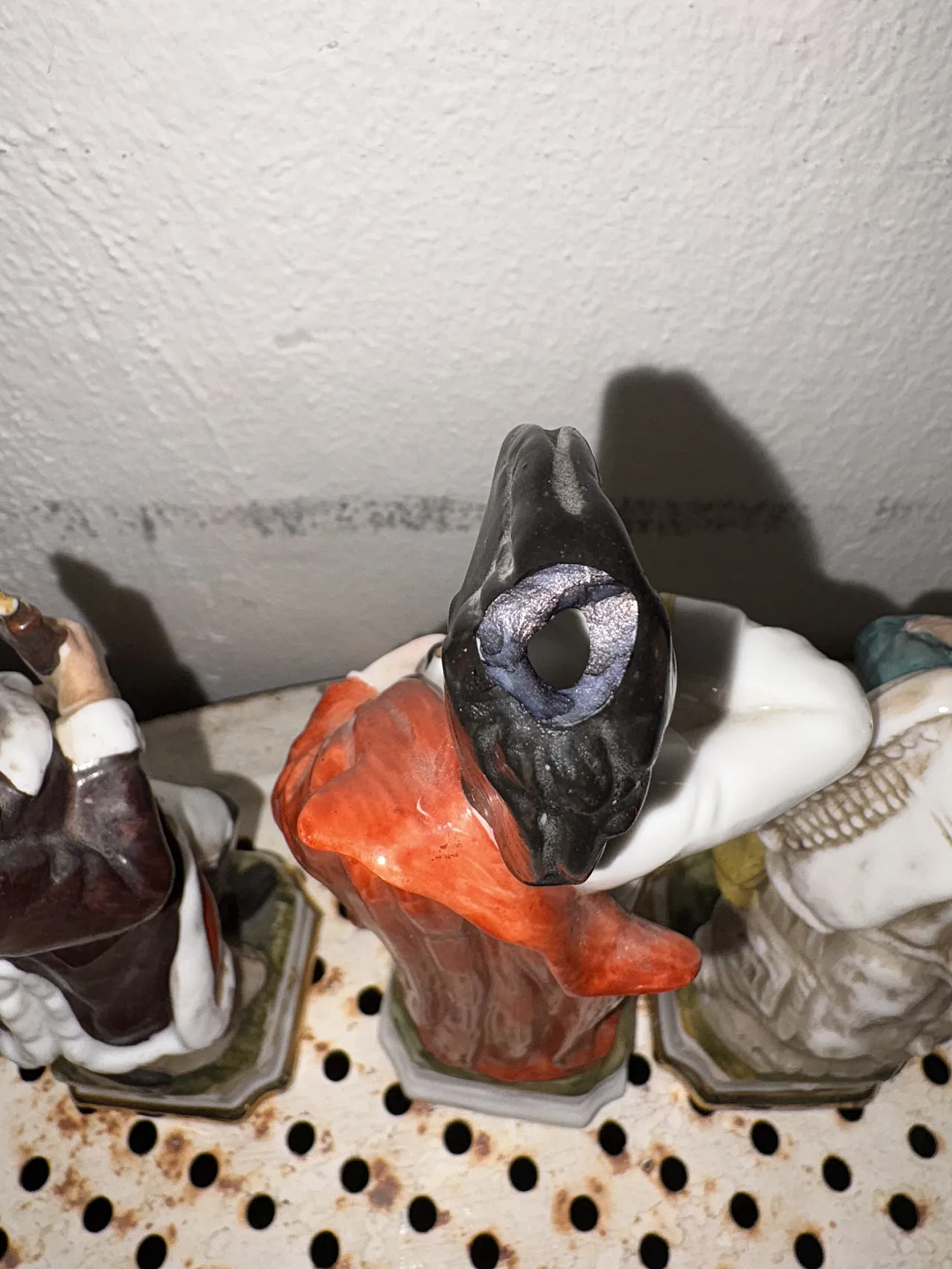 4 Statues Capodimonte soldiers, 50s 4