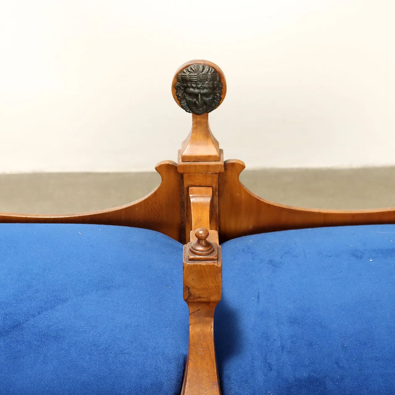 Coppia di Panchette in Stile Biedermeier in ciliegio, '900 8