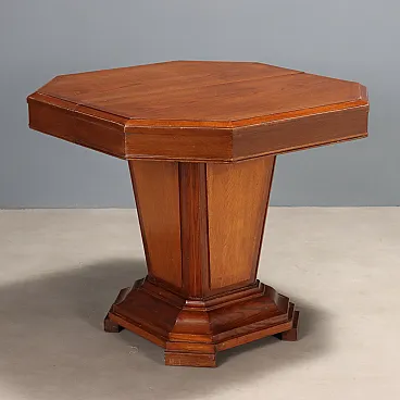 Extendable oak table, early 20th century