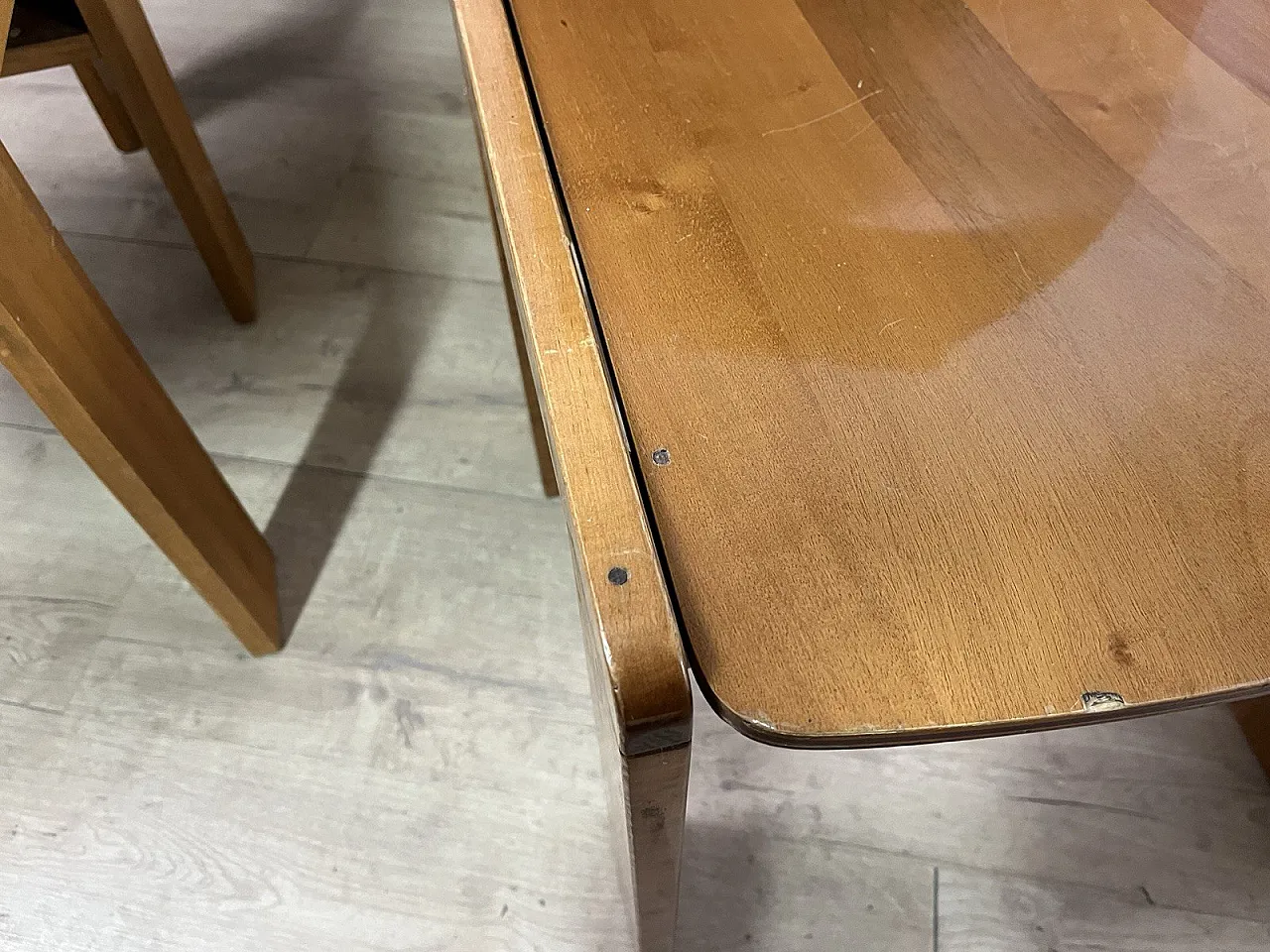 6 Maxello wooden chairs from Piarotto, 1970s 9