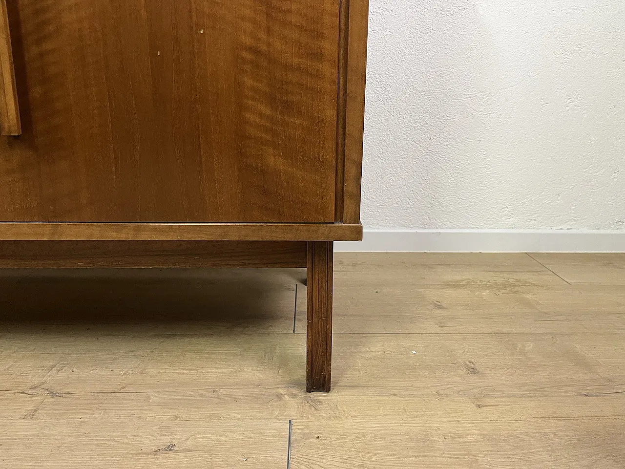 Wooden turntable sideboard, 1960s 5