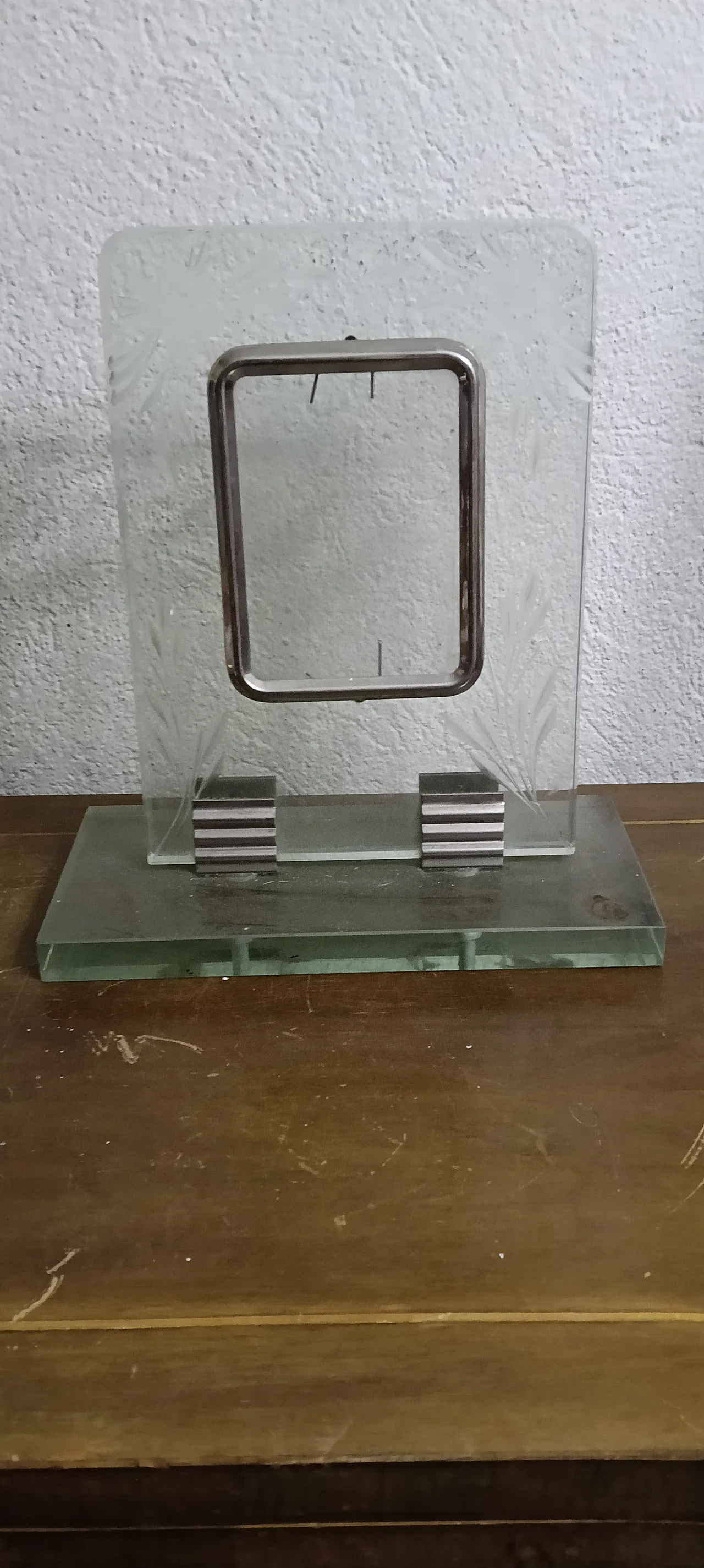 Glass photo frame by Fontana Arte, 20th century 1