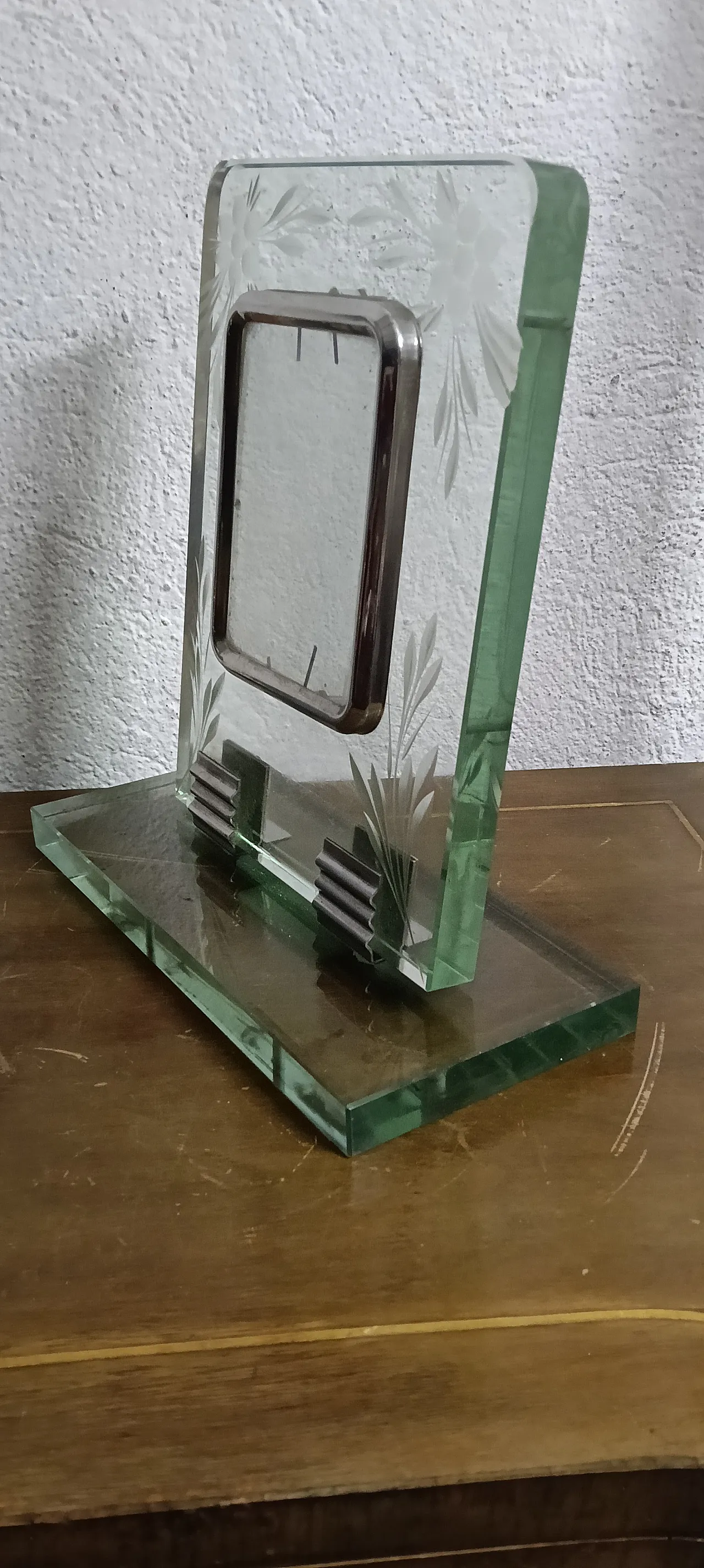 Glass photo frame by Fontana Arte, 20th century 4