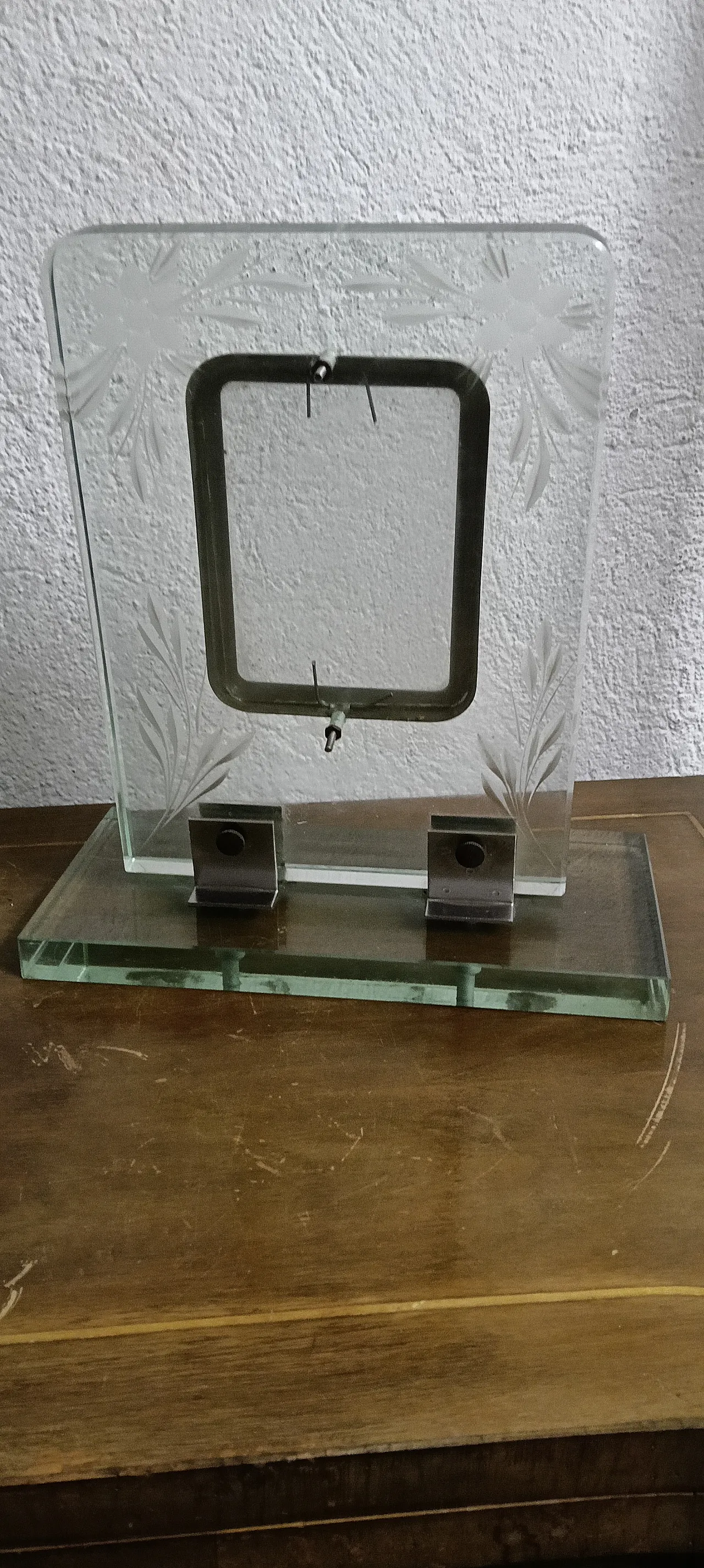 Glass photo frame by Fontana Arte, 20th century 7