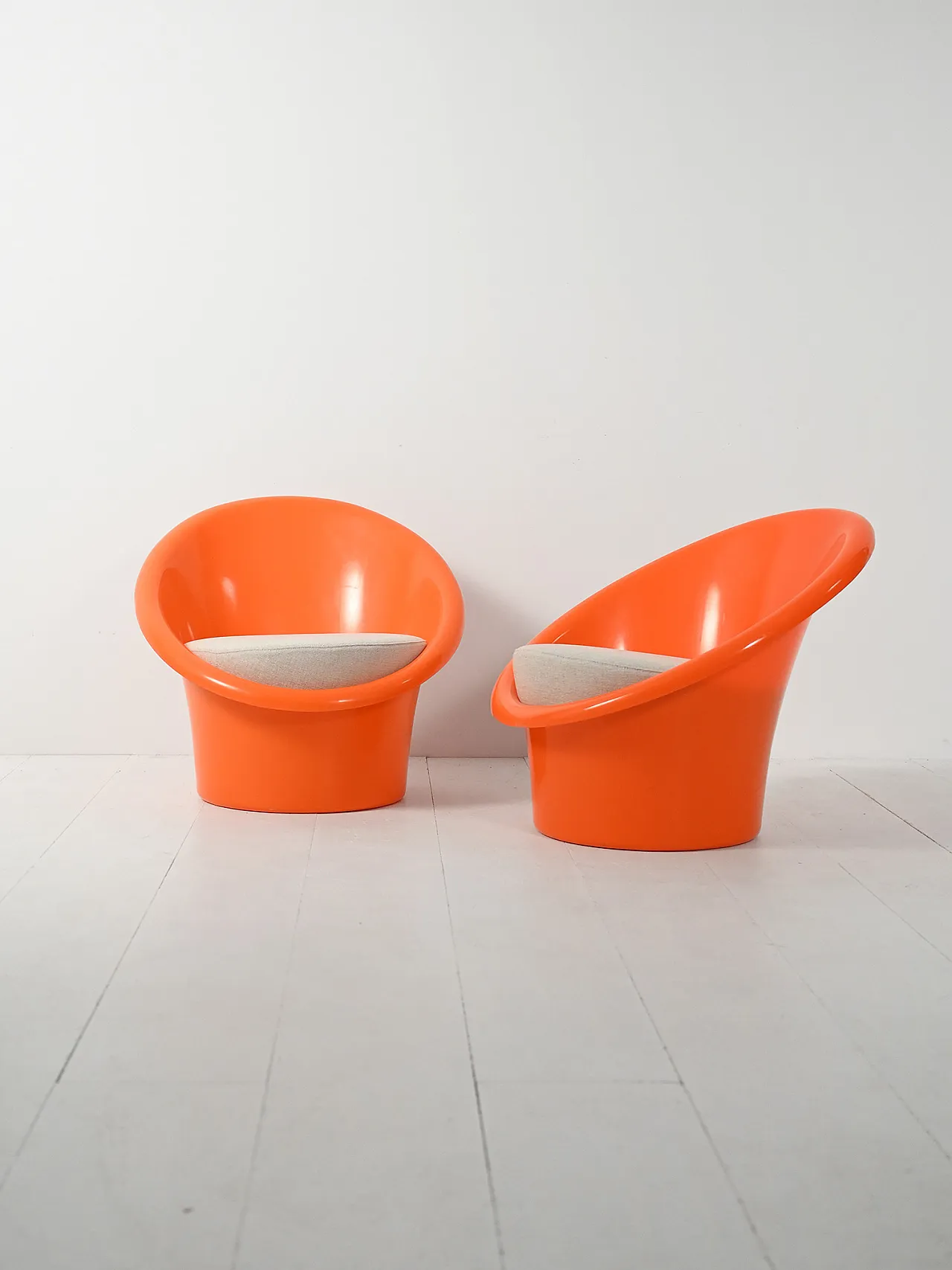 Pair of “Skopa” armchairs by Ikea, 1974 1