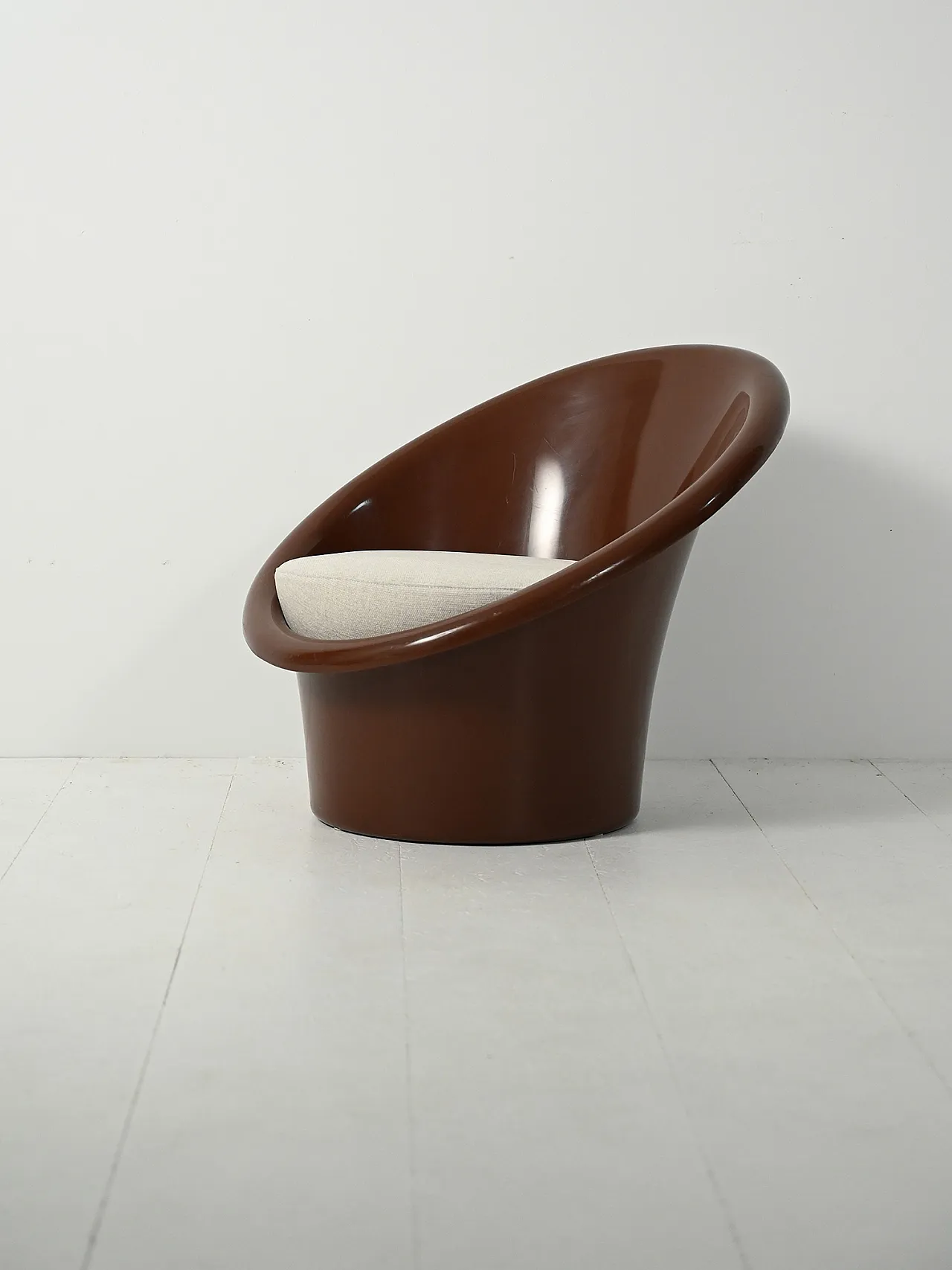 “Skopa” armchair Ikea 1974 brown 1