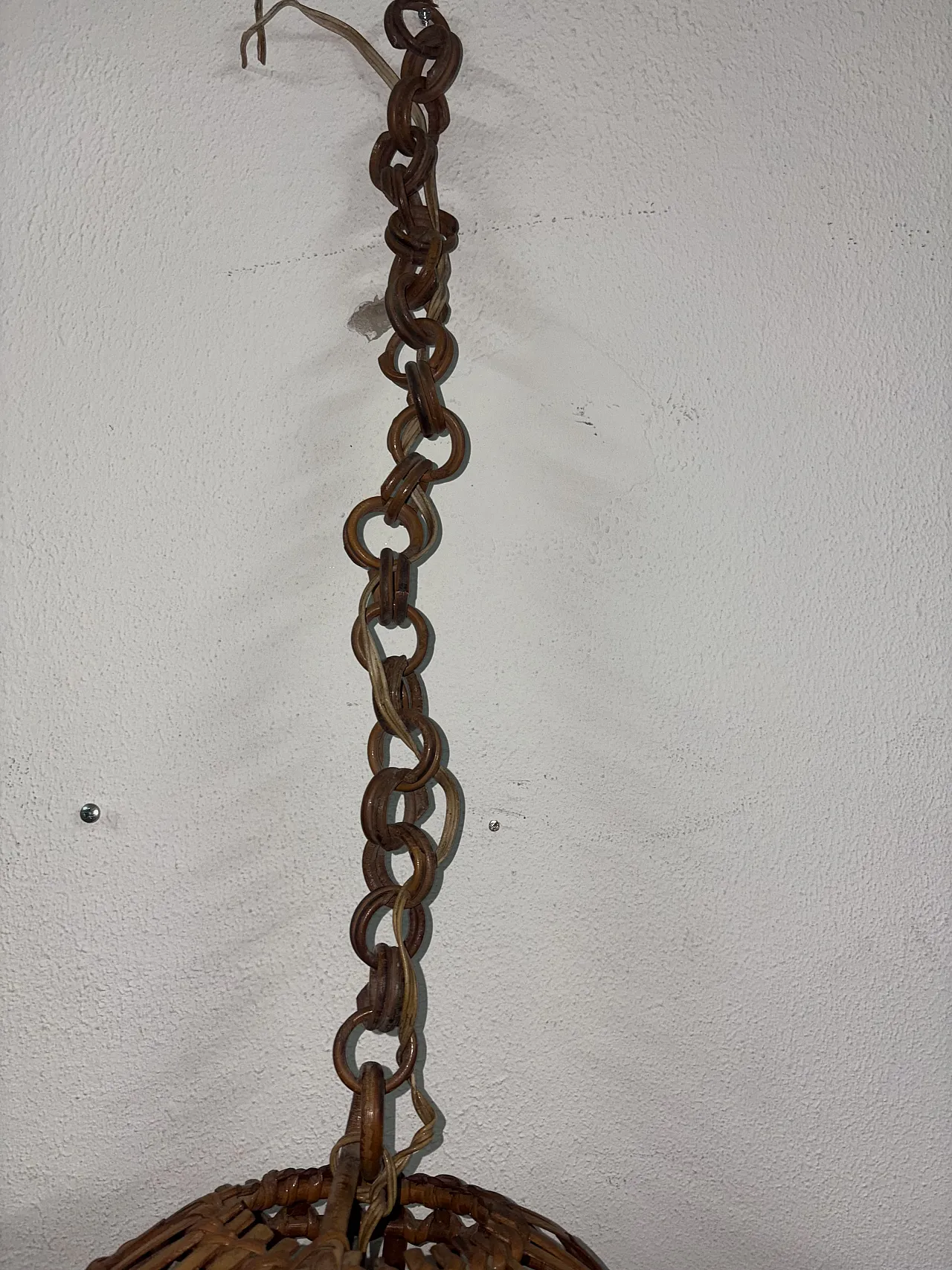 Bamboo chandelier, 30s 6