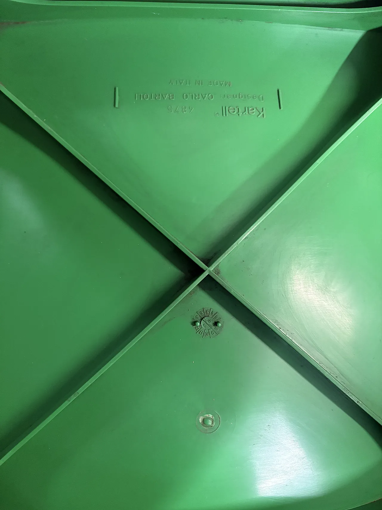 Kartell chair, 70s 7