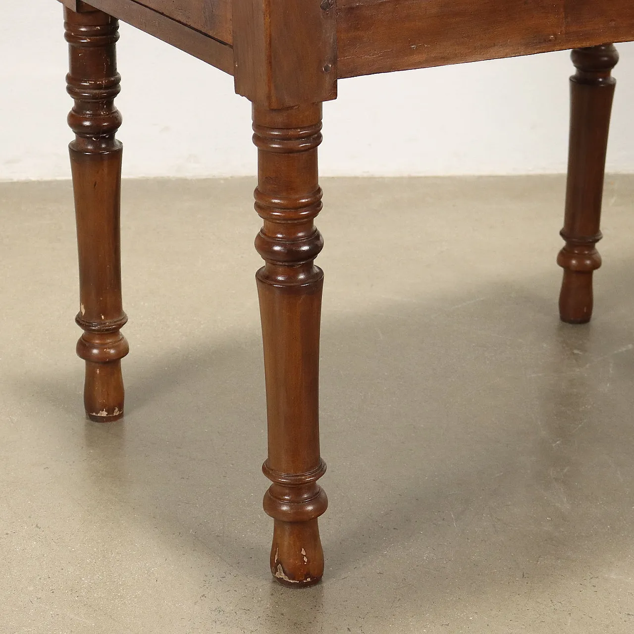 Tavolo a portafoglio francese in legno 8