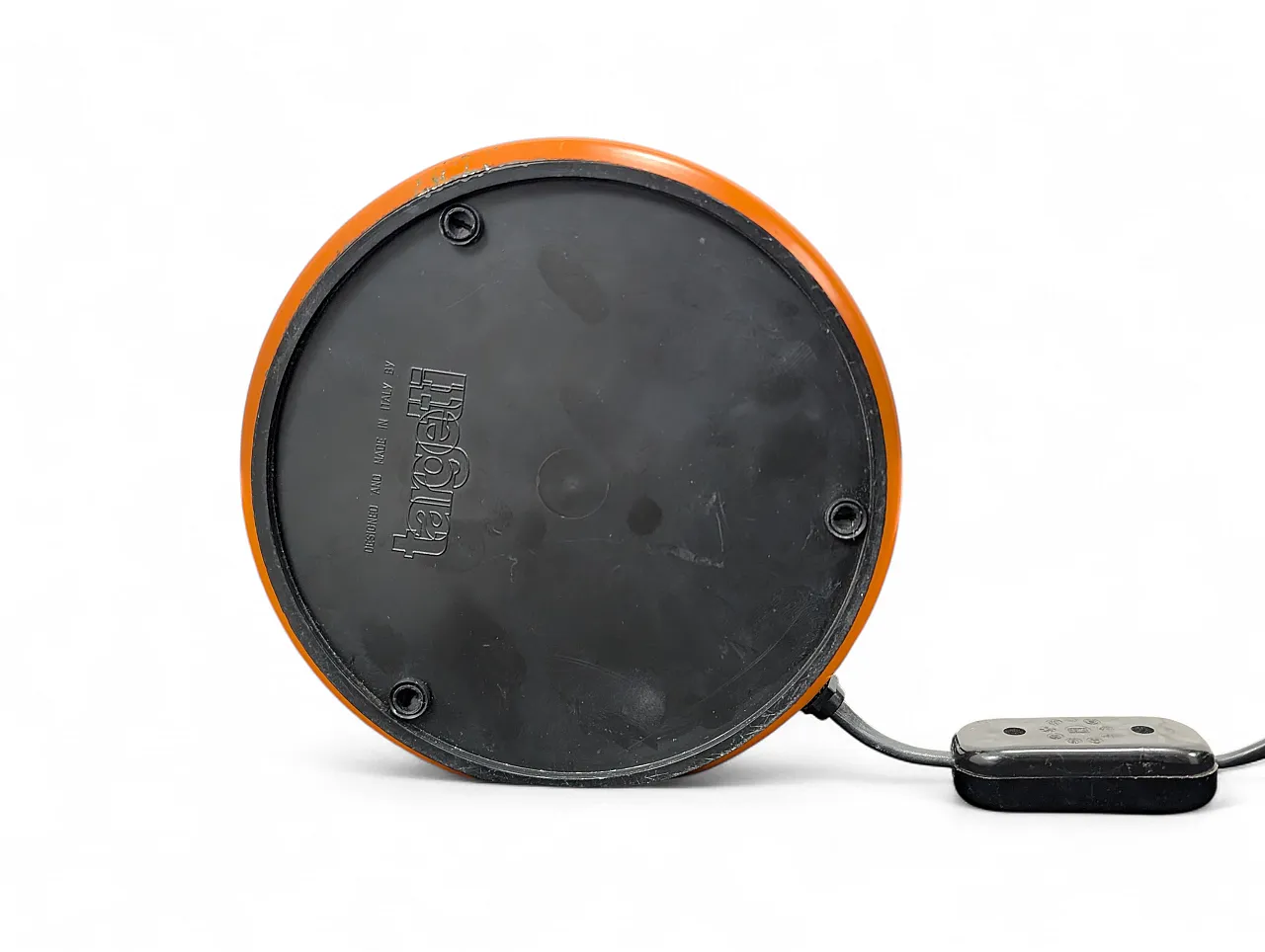 Table lamp by Targetti orange, 70s 4