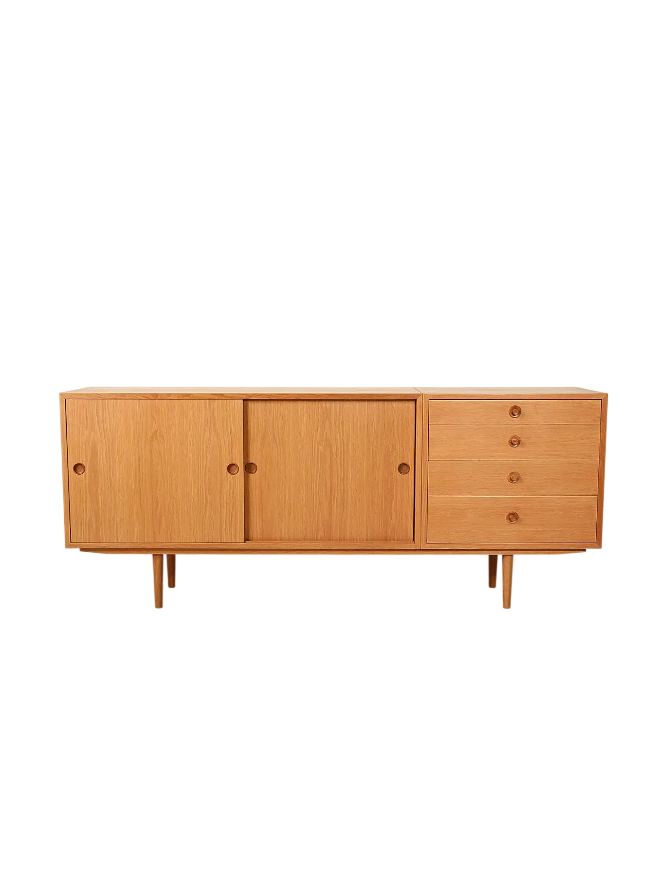 Scandinavian oak sideboard by Børge Mogensen for Karl Andersson 13