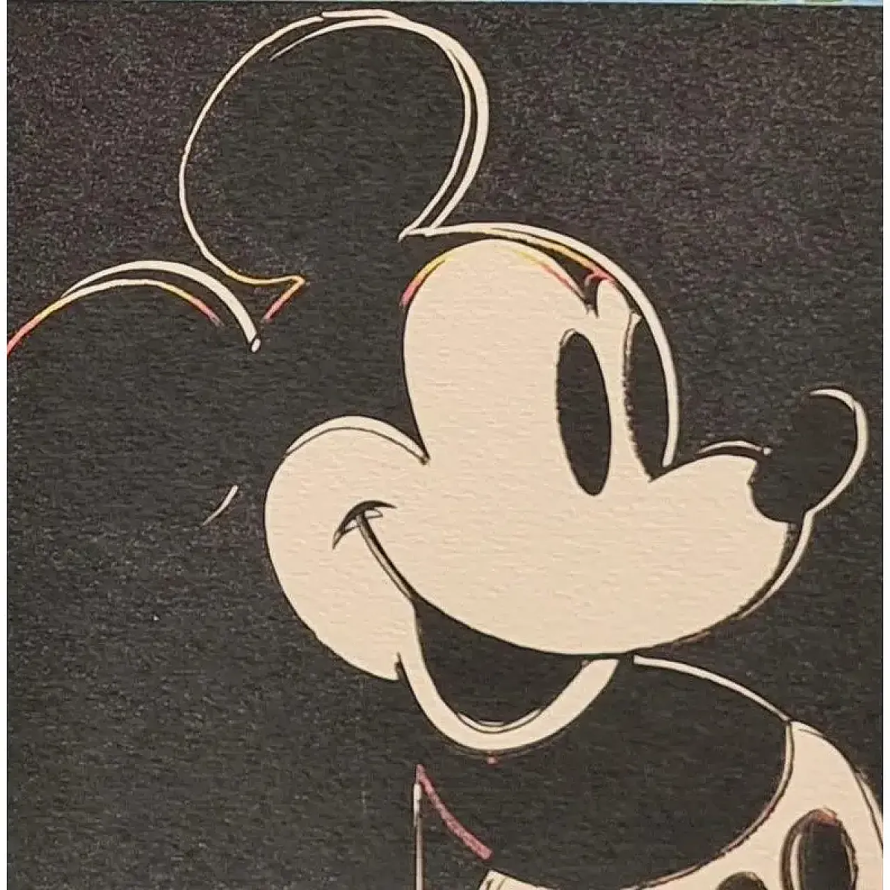 Topolino, litografia di Andy Warhol, anni '80 6