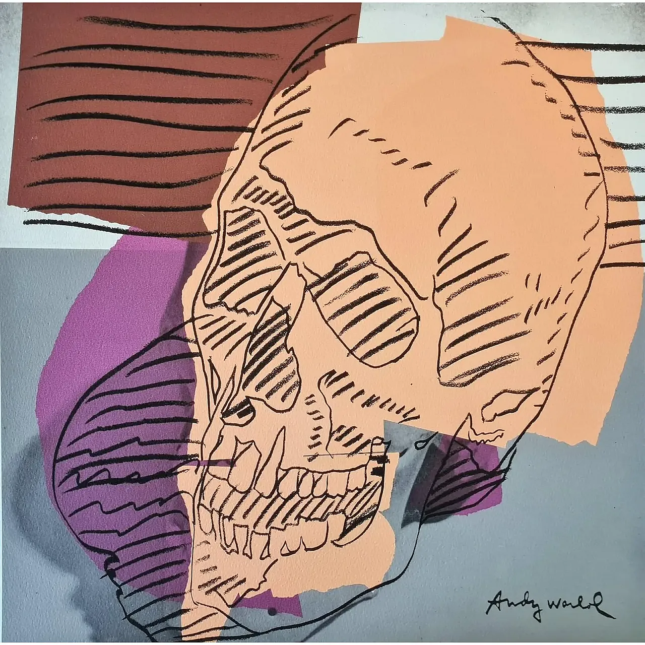 Andy Warhol, Calavera, litografia, anni '80 2