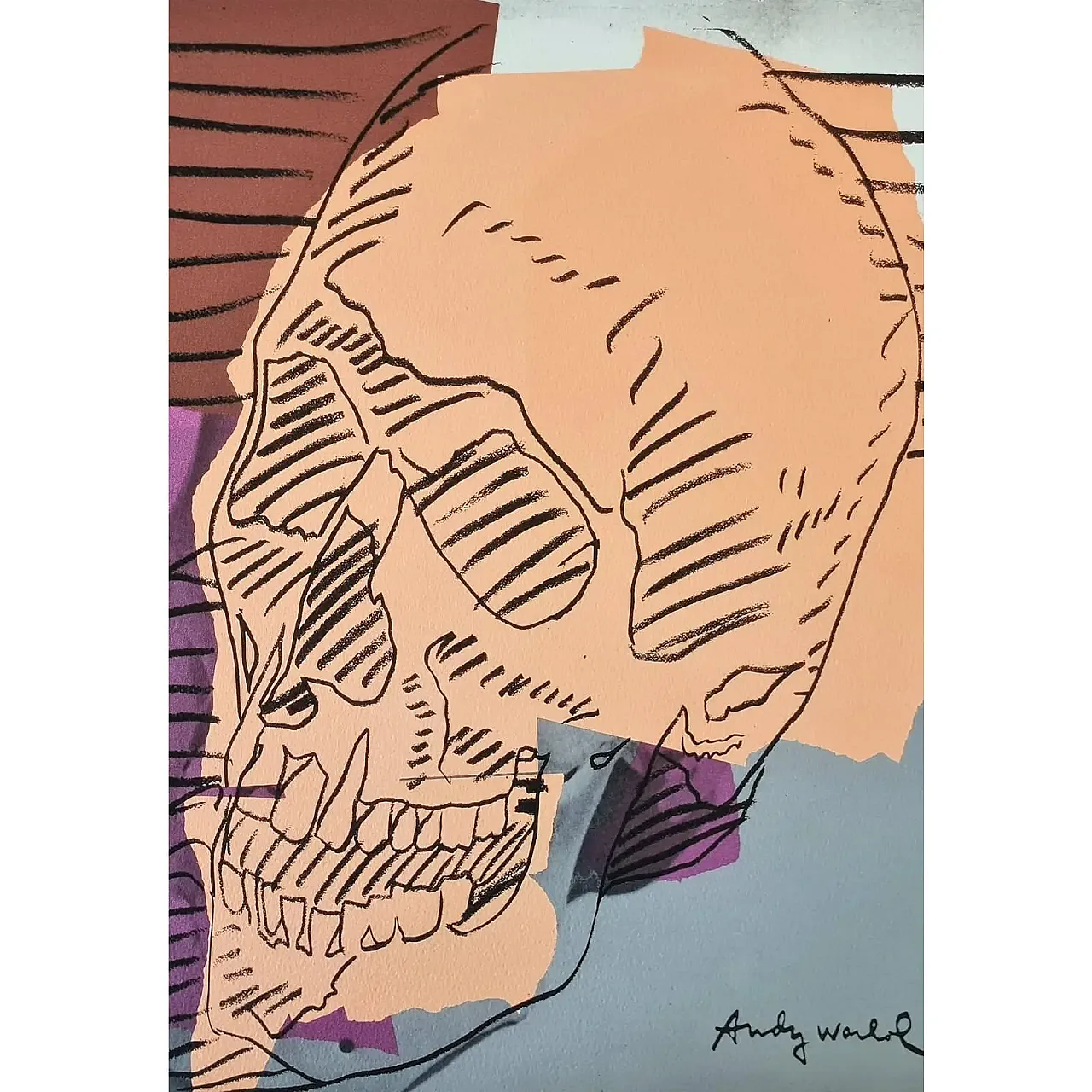 Andy Warhol, Calavera, litografia, anni '80 5