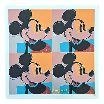 Andy Warhol, Topolino, anni '80