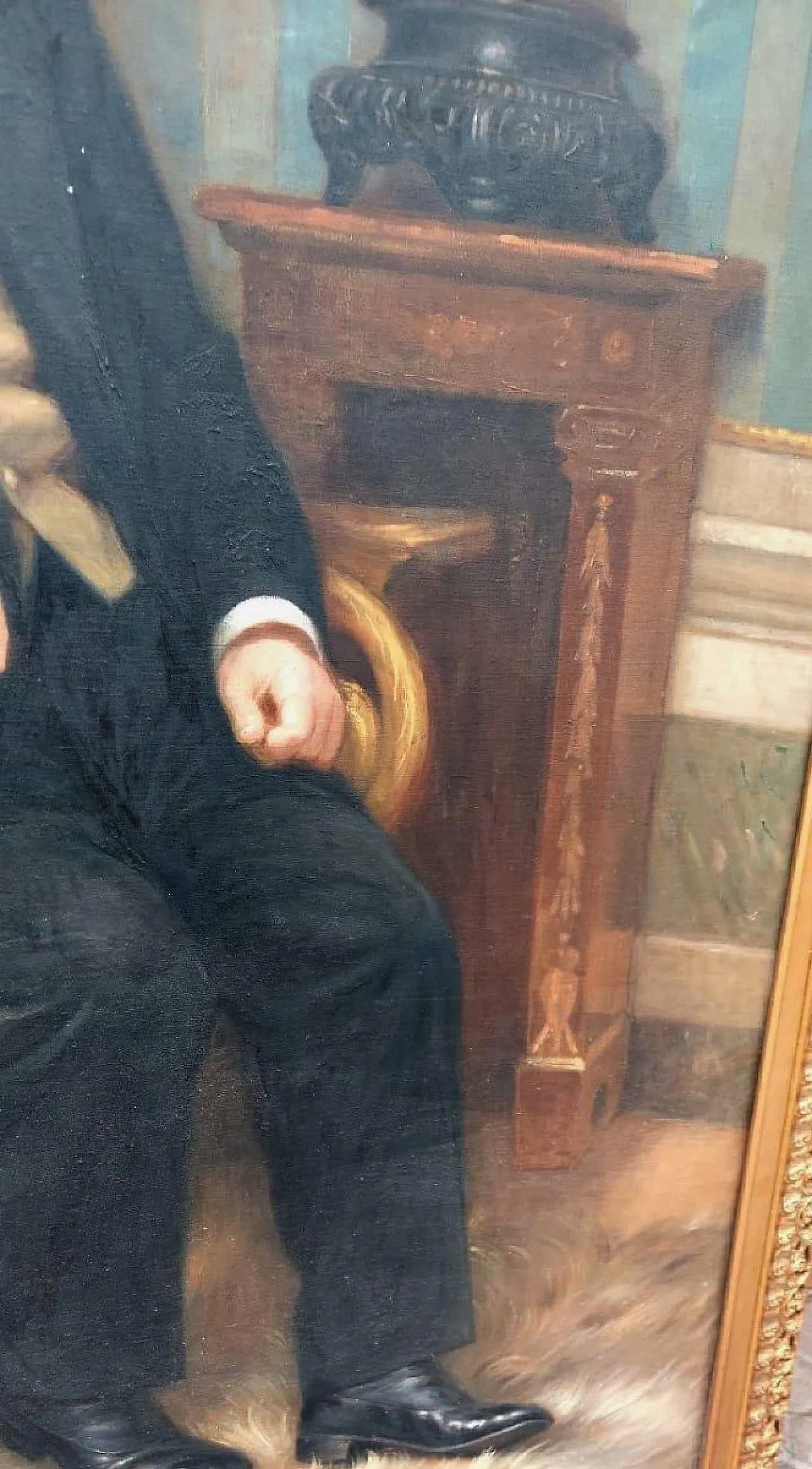 Silvio Nelli, dipinto olio su tela, '800 5