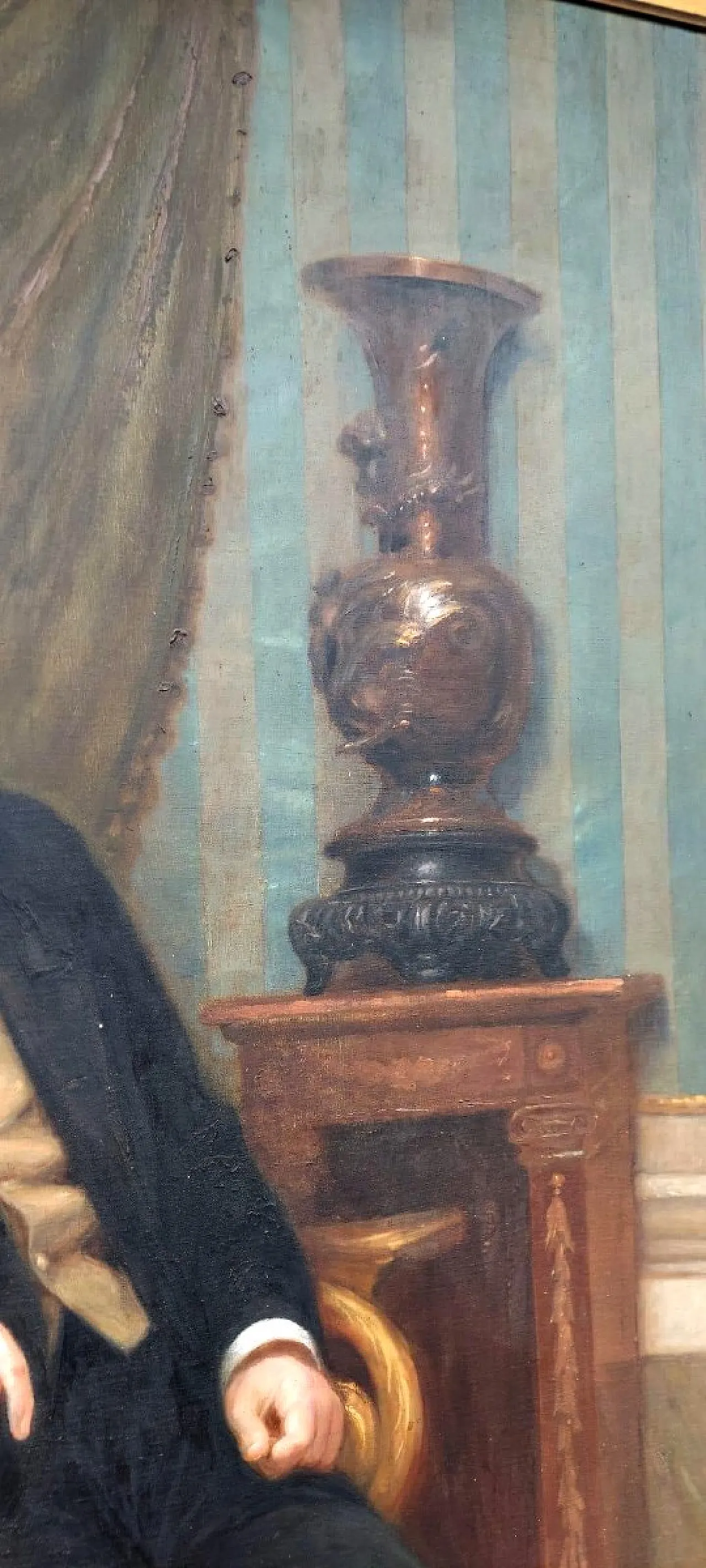 Silvio Nelli, dipinto olio su tela, '800 6