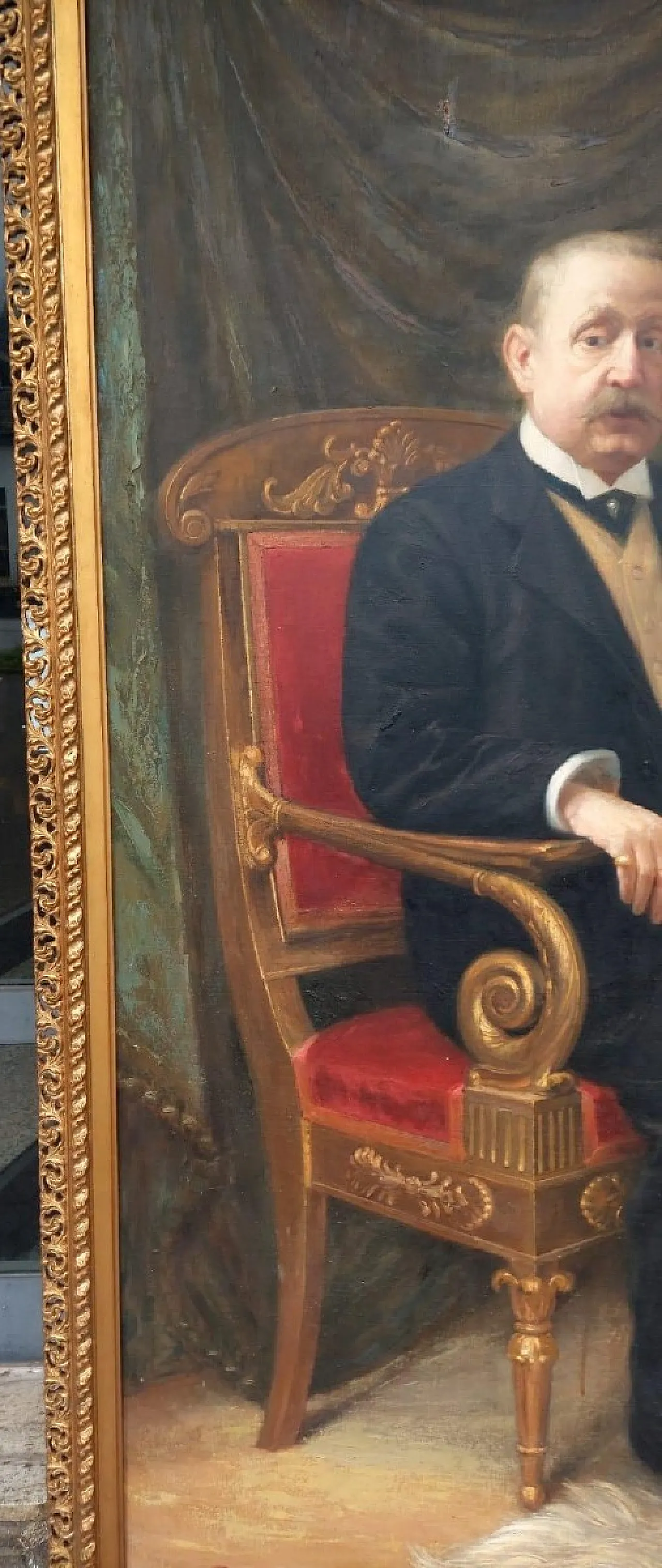 Silvio Nelli, dipinto olio su tela, '800 7