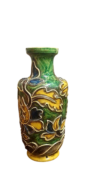 Base per lampada in ceramica di Ugo Zaccagnini, anni '30