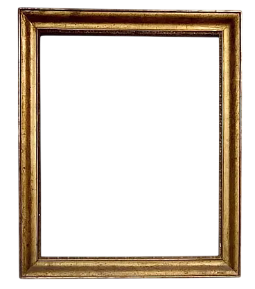 Cornice in legno dorato Luigi Filippo, '800