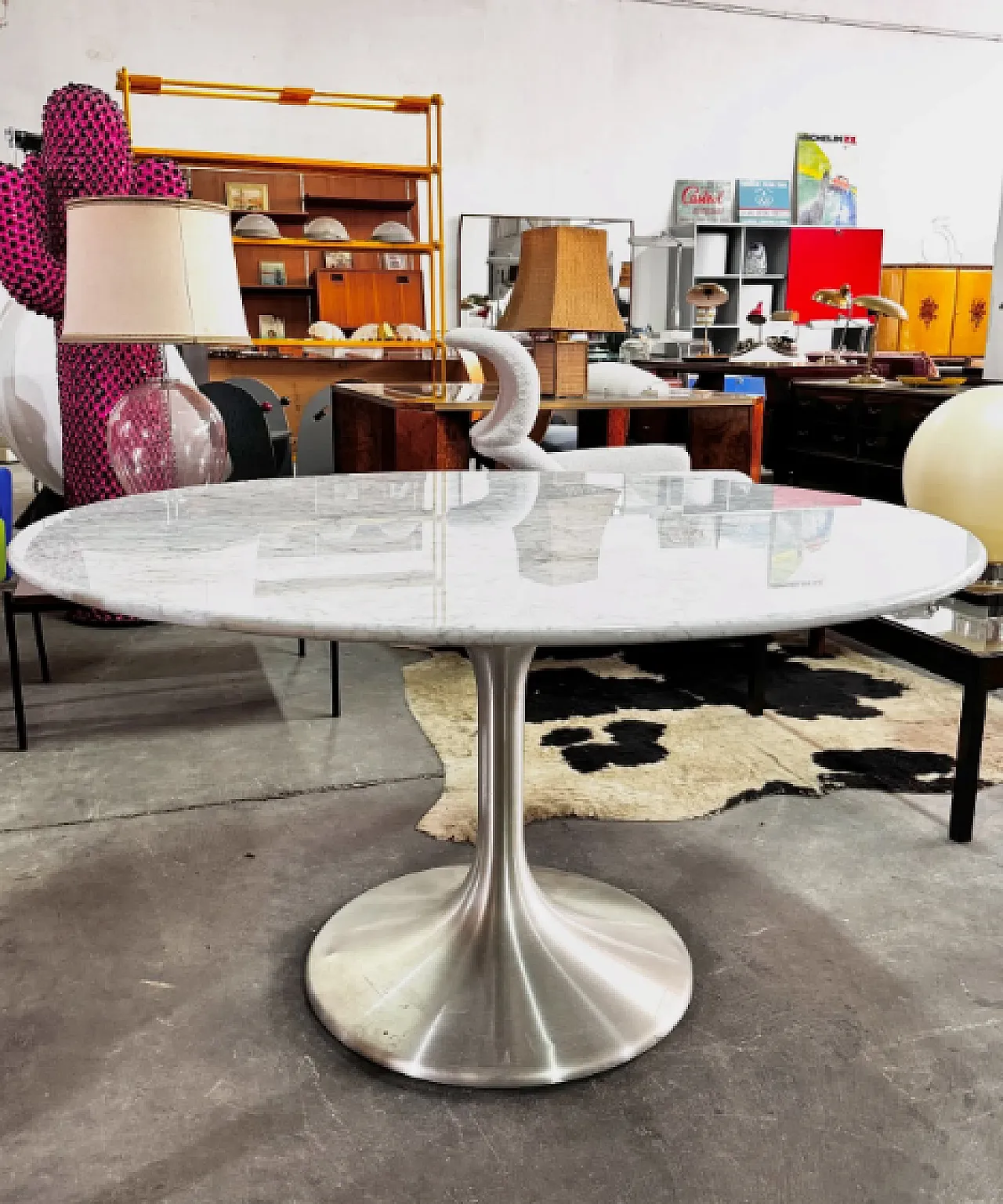 Tavolo rotondo di Beppe Vida per NY Form, anni '60 4