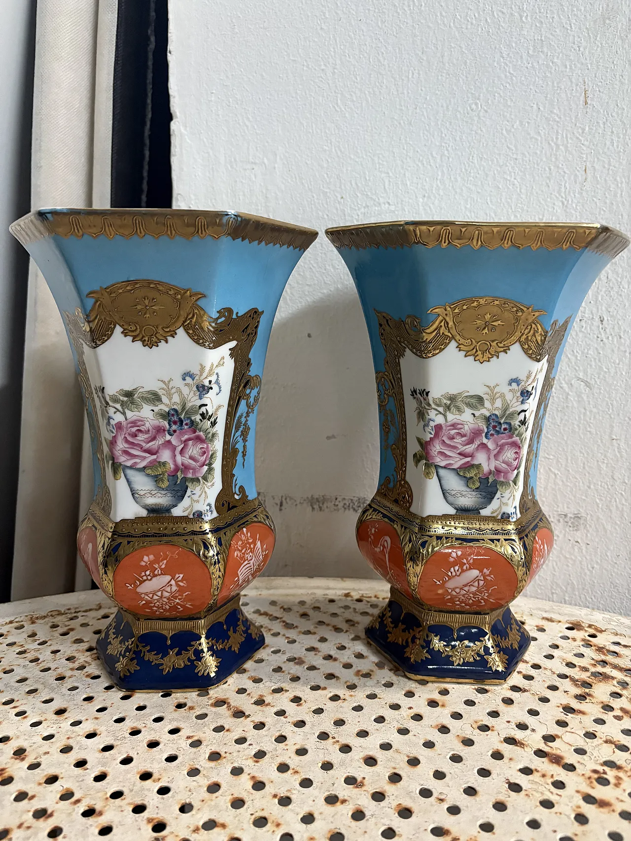 Pair of vases, 50s 1