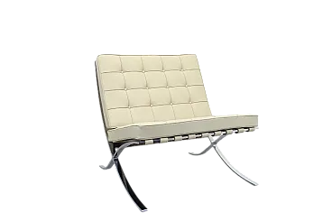 Sedia Barcellona di Ludwig Mies van der Rohe per Knoll, anni 2000