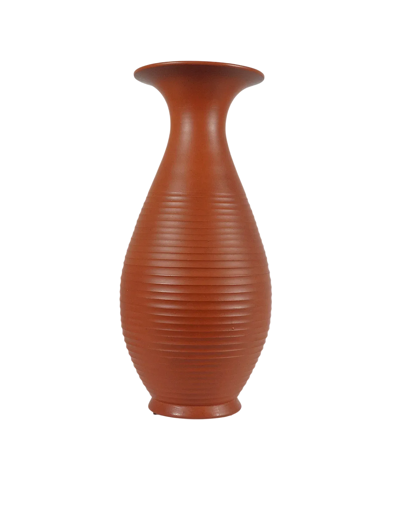 Vaso in terracotta decorazione a coste Jawa, anni '90 10