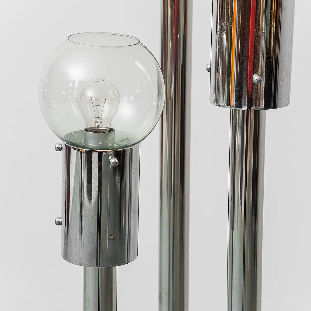 Lampada da terra 3 luci, anni '70 2