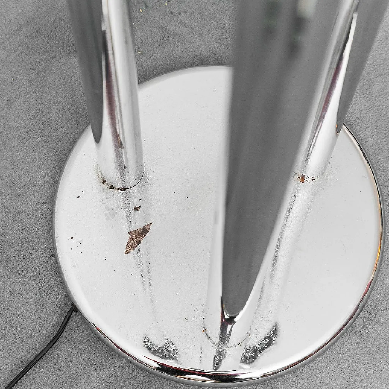 Lampada da terra 3 luci, anni '70 12