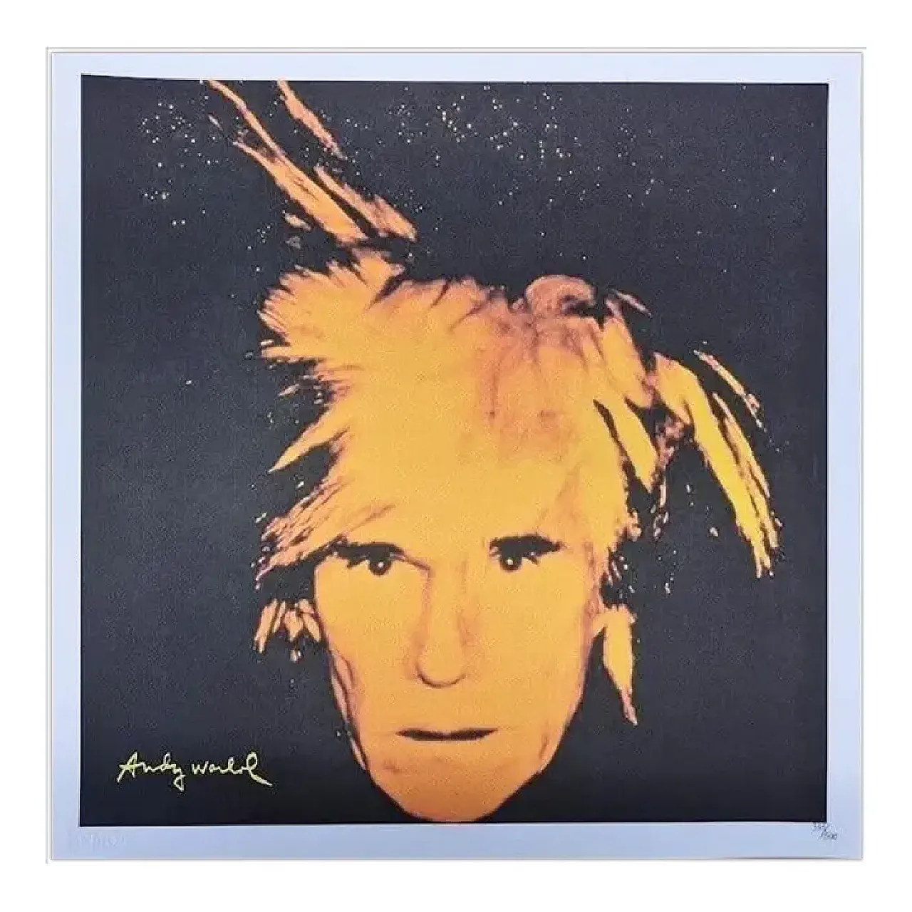 Andy Warhol, Self Retrato, anni '80 1