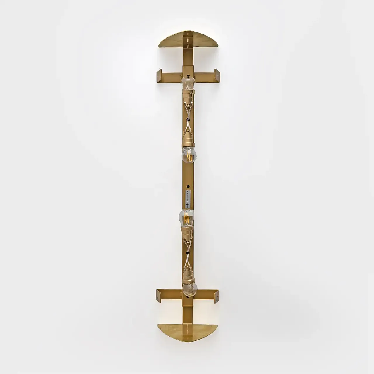 Coppia di applique da parete in vetro di Murano a bolle, anni 2000 9